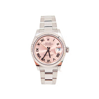 Rolex Datejust 31 Pink Roman