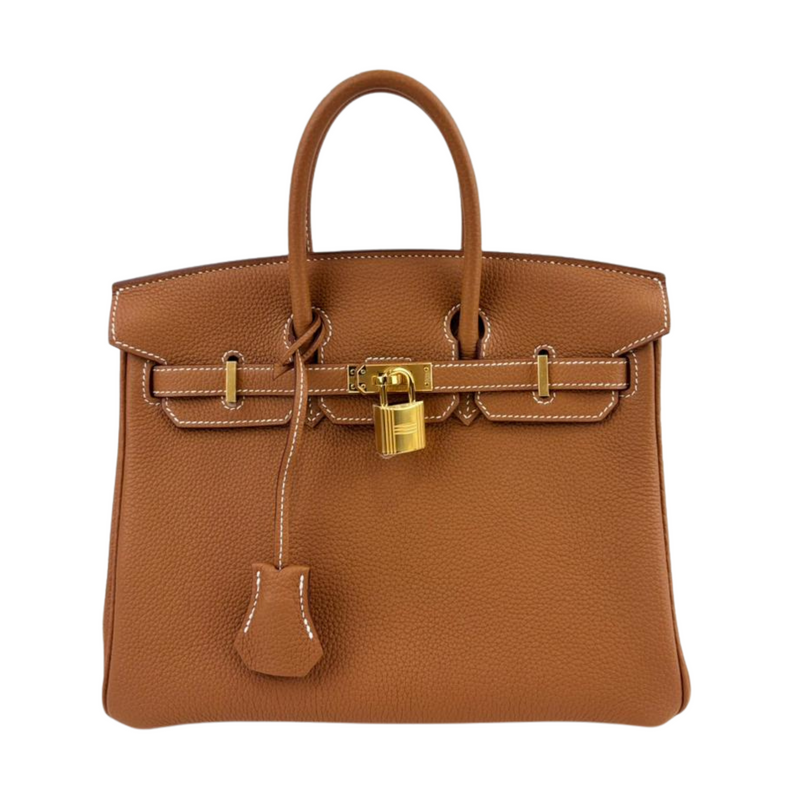 Birkin 25 Gold Togo GHW (Cash Price in Description)