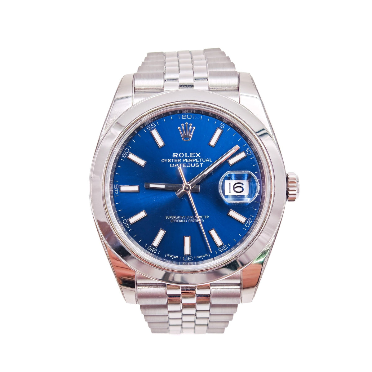 Rolex Datejust 41 Blue Index