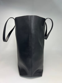 Black Leather North South Tote Bag (2015)