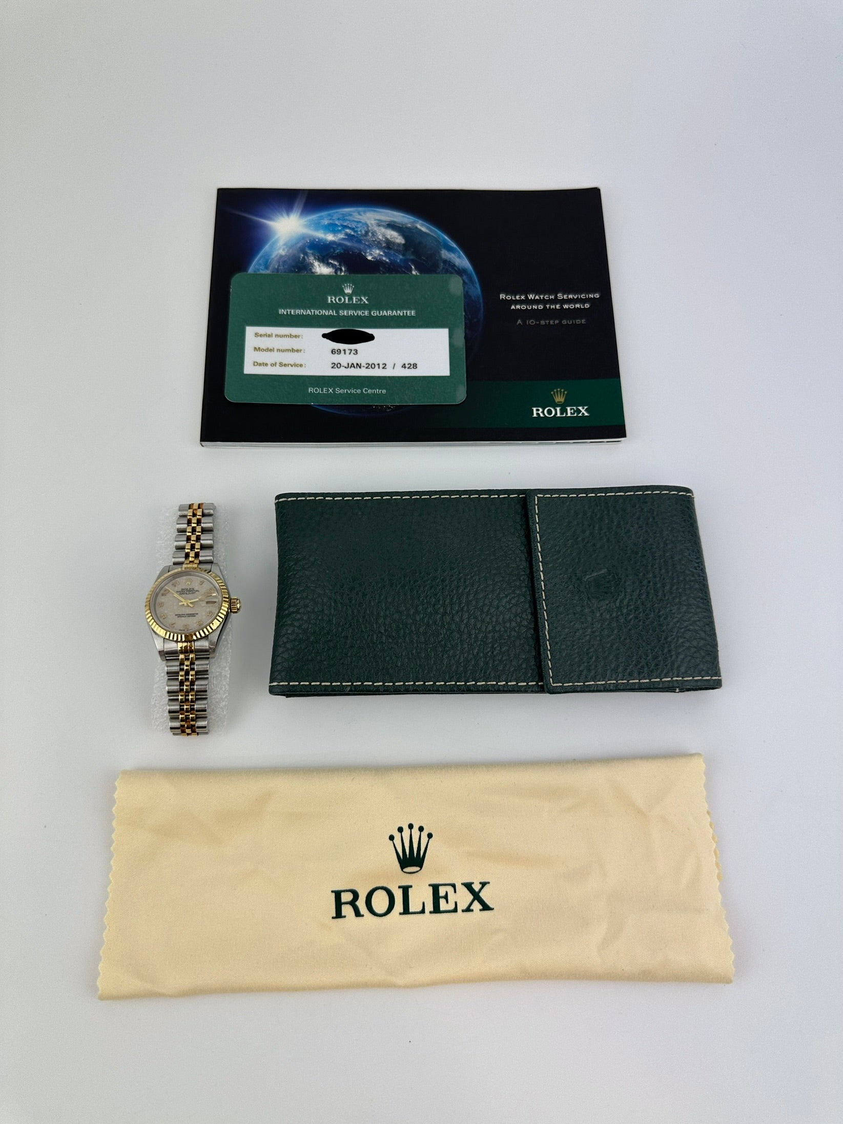 69173 Lady Datejust Arabic Jubilee Dial 26mm