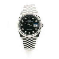 Rolex Datejust 36 Black Diamond