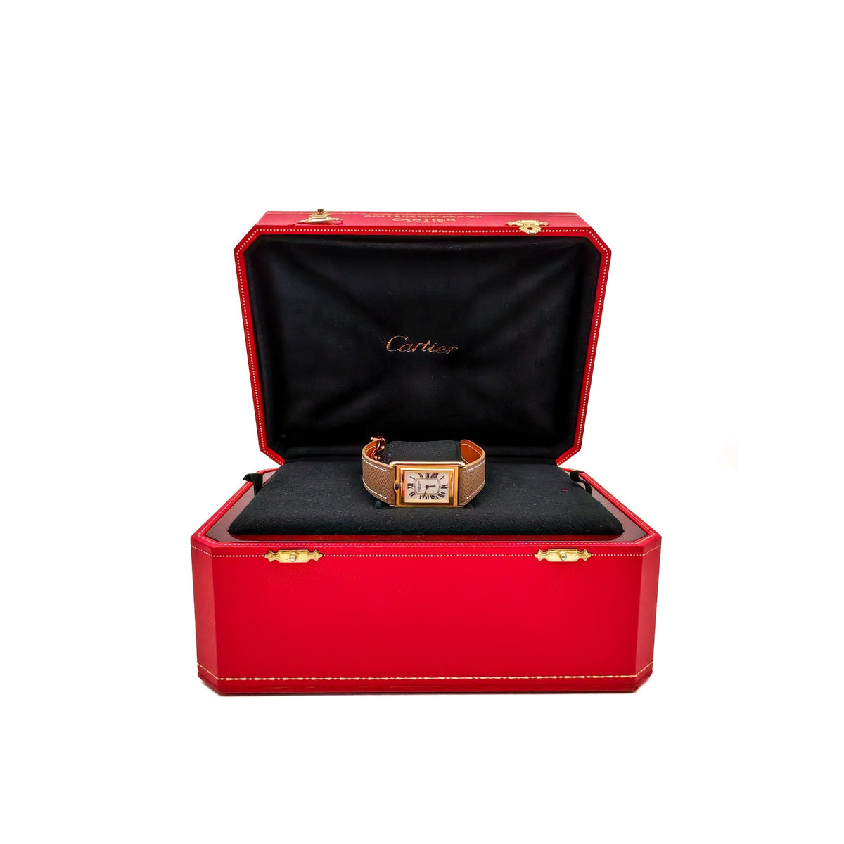 Cartier Tank Basculante CPCP Yellow Gold 2499C