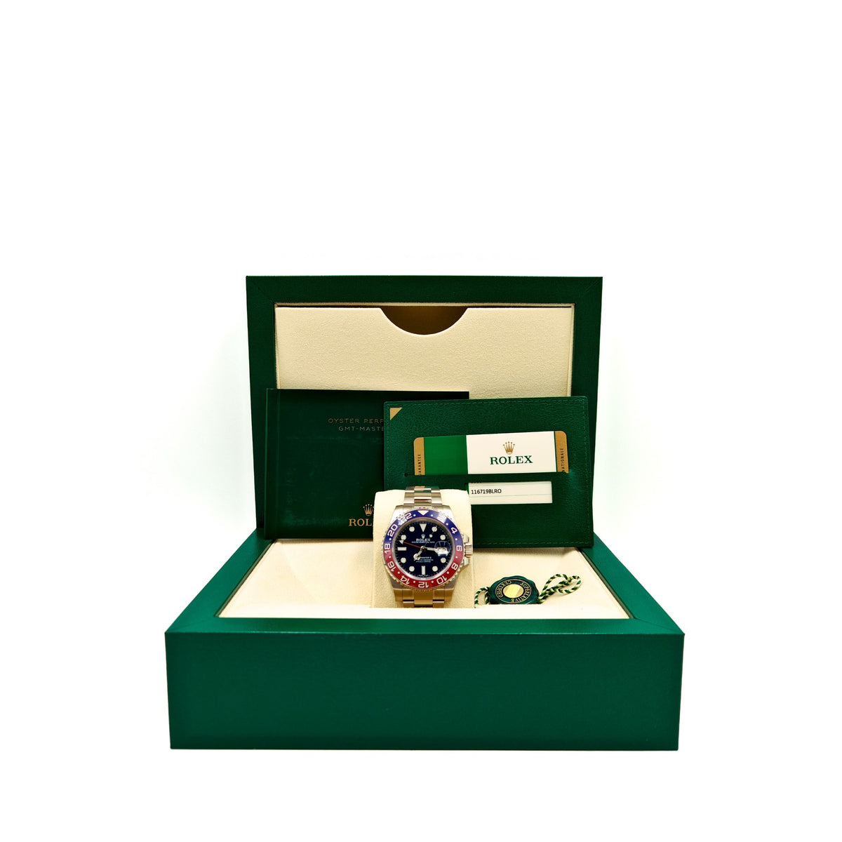 Rolex GMT-Master II Pepsi White Gold 116719BLRO