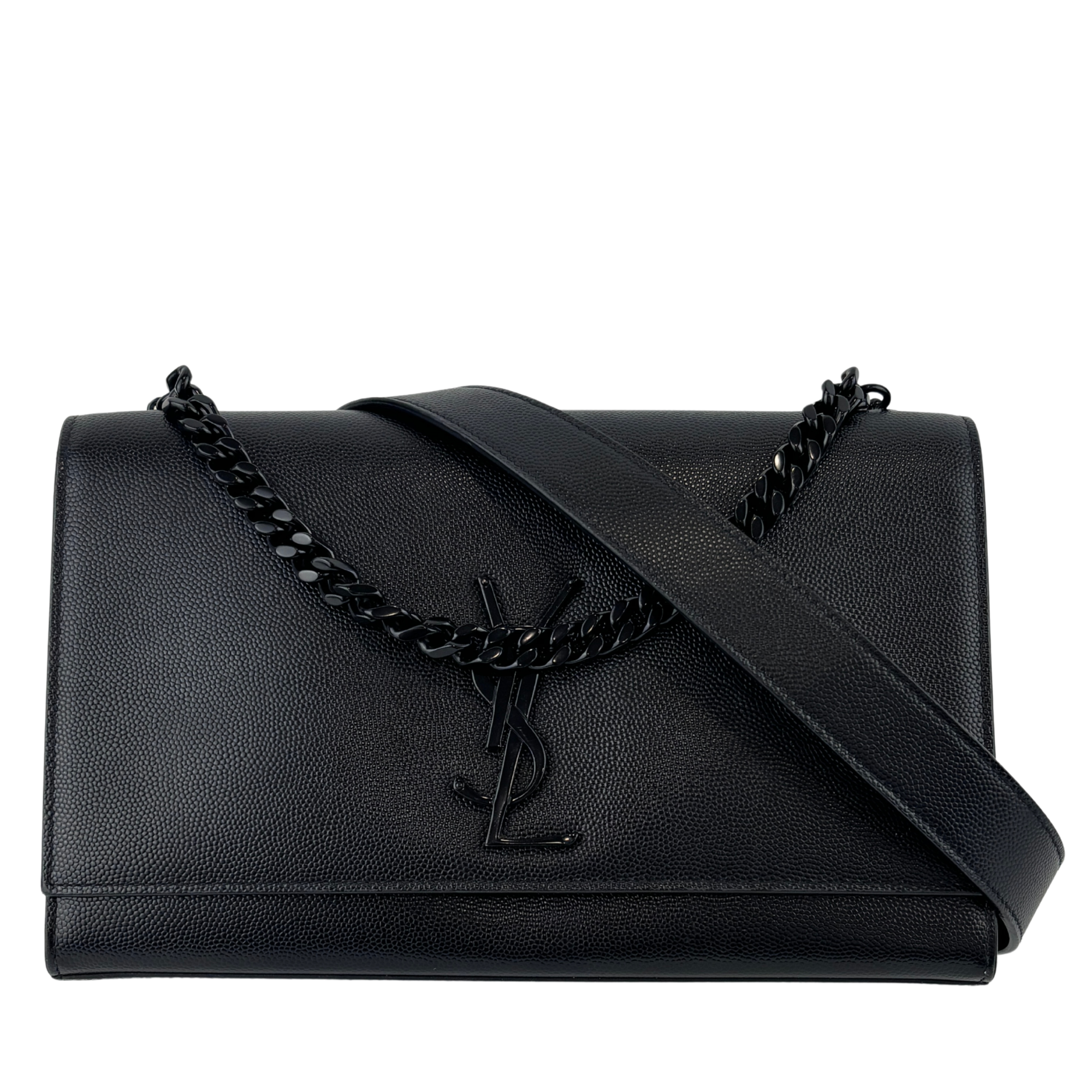 Medium Kate Grain De Poudre So Black Bag