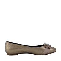 Varina Ballet Flats Metallic Gold Size 35.5