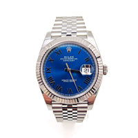 Rolex Datejust 41 Blue Roman Jubilee 126334