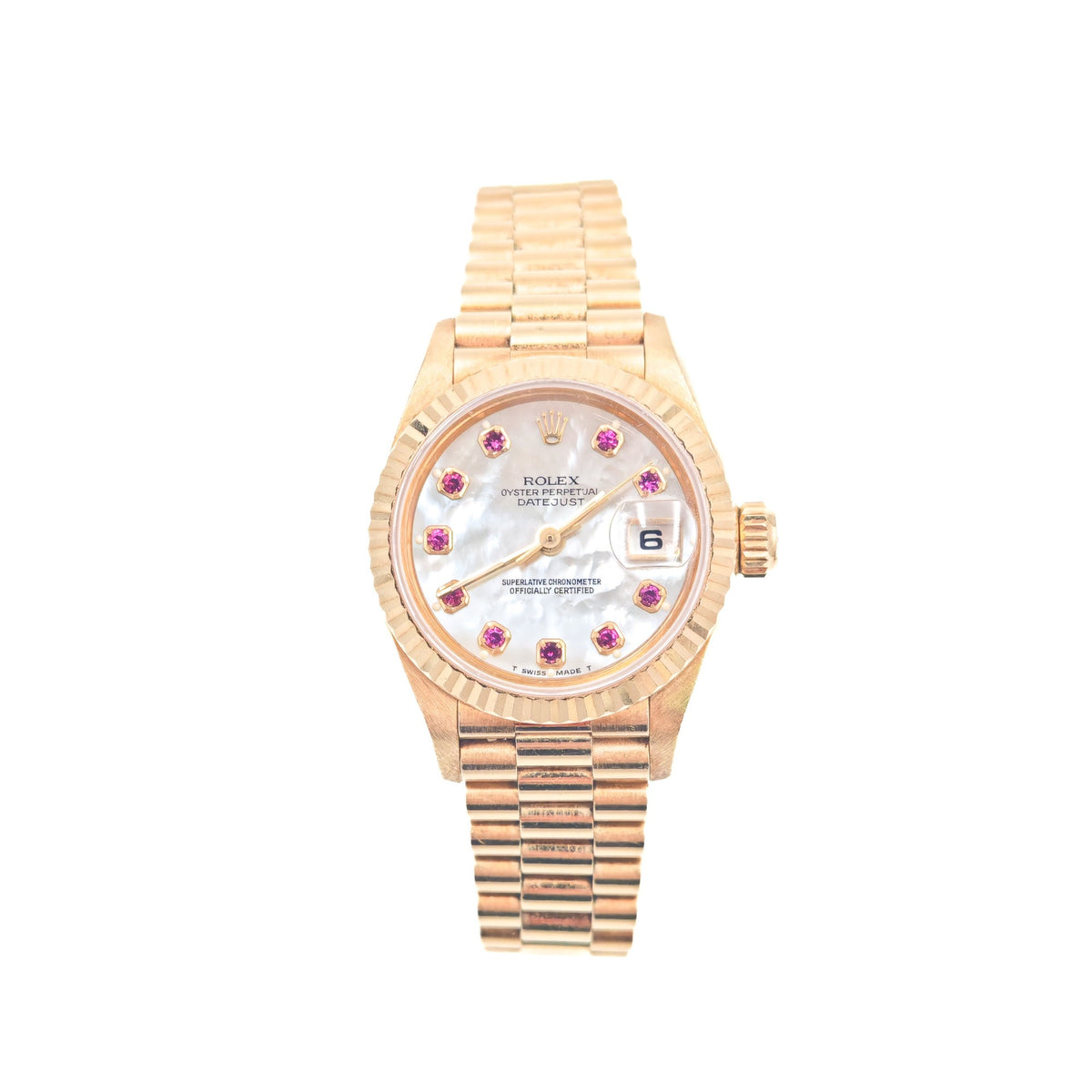 Rolex Lady-Datejust 26 MOP Ruby 69178