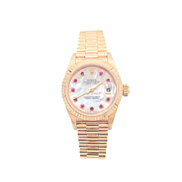 Rolex Lady-Datejust 26 MOP Ruby 69178