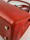 Epi Leather Brea Red MM Bag