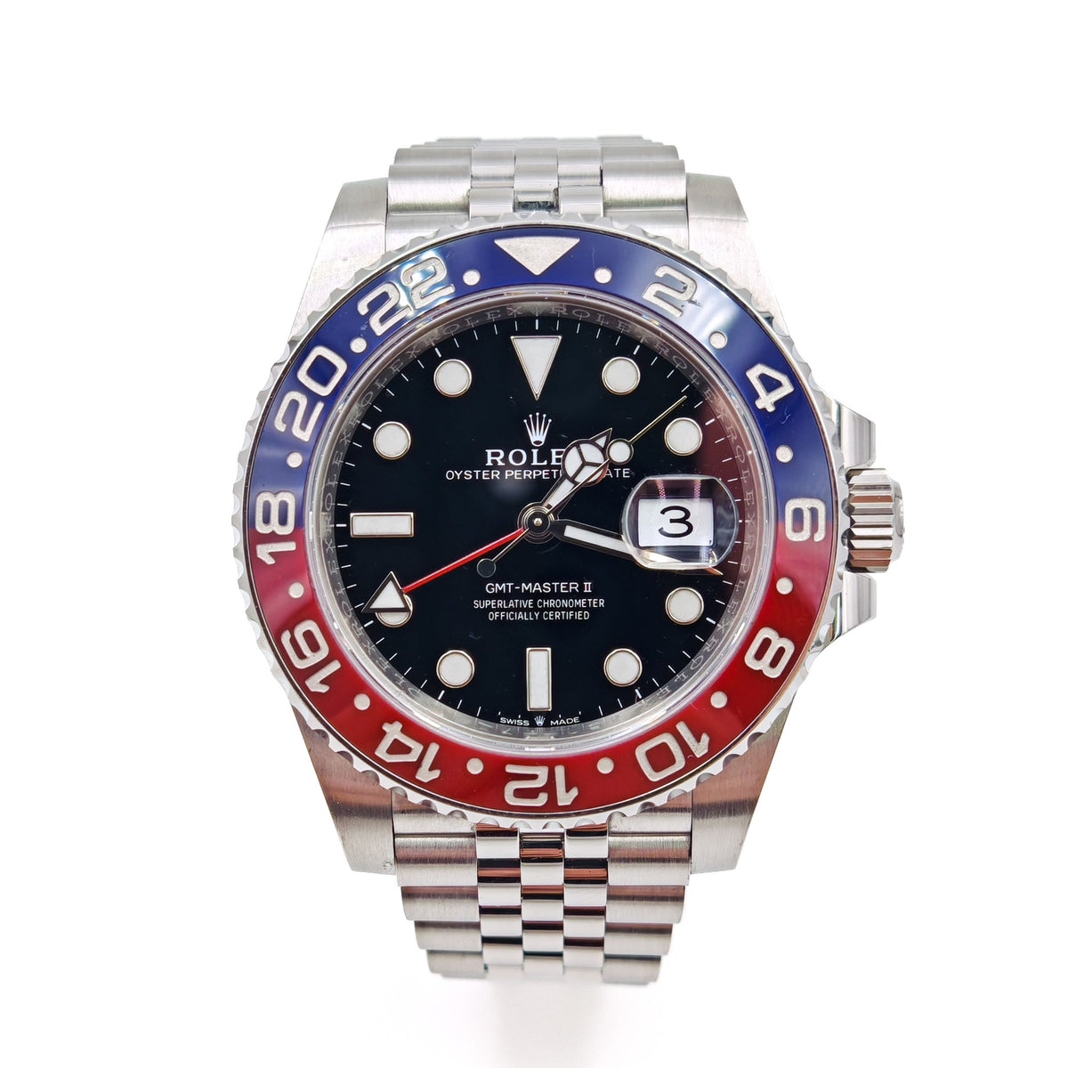 Rolex GMT-Master II Pepsi Jubilee 126710BLRO