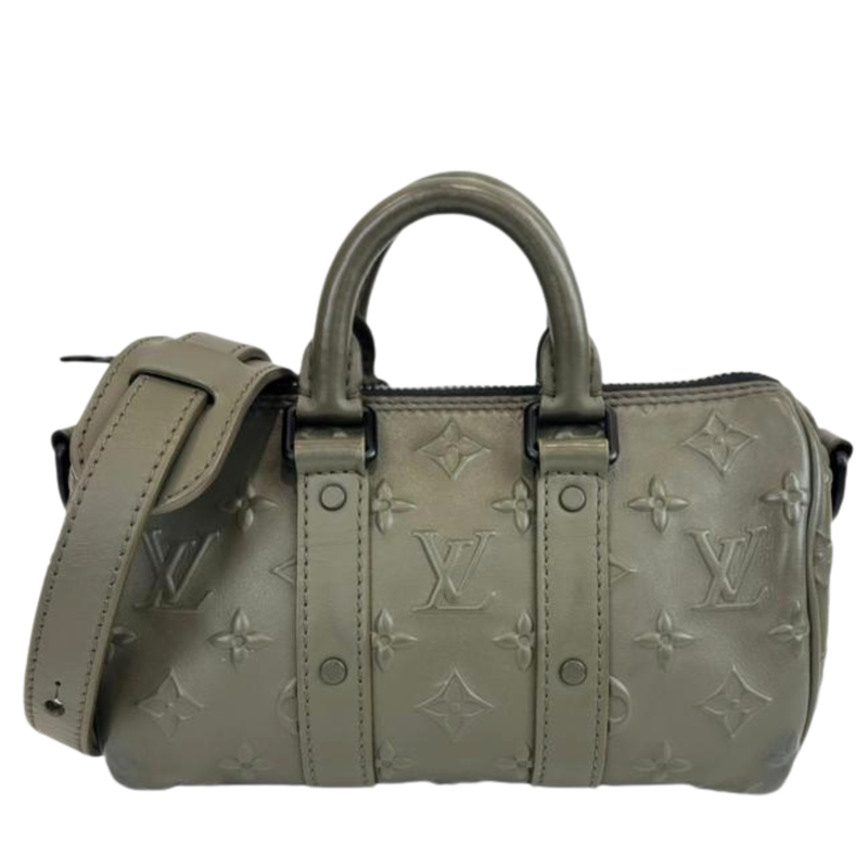 Monogram Seal Keepall XS Khaki (RFID)