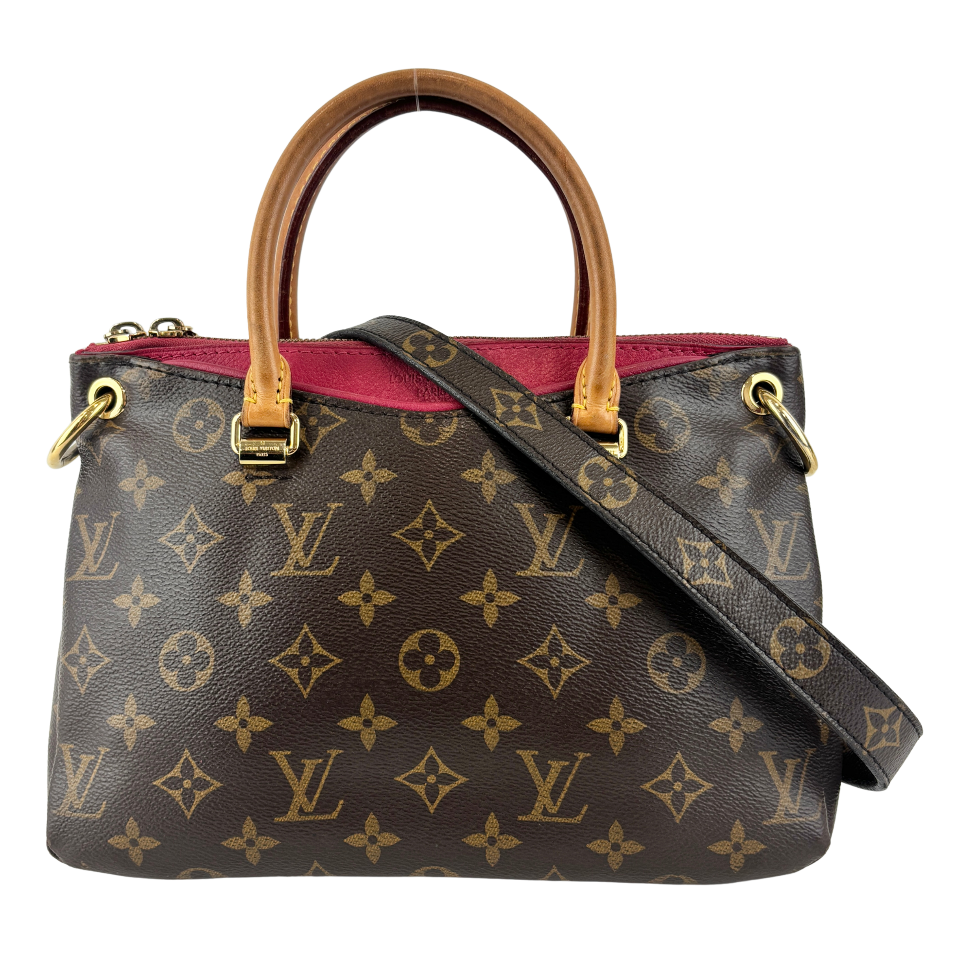 Pallas BB Monogram Canvas Satchel