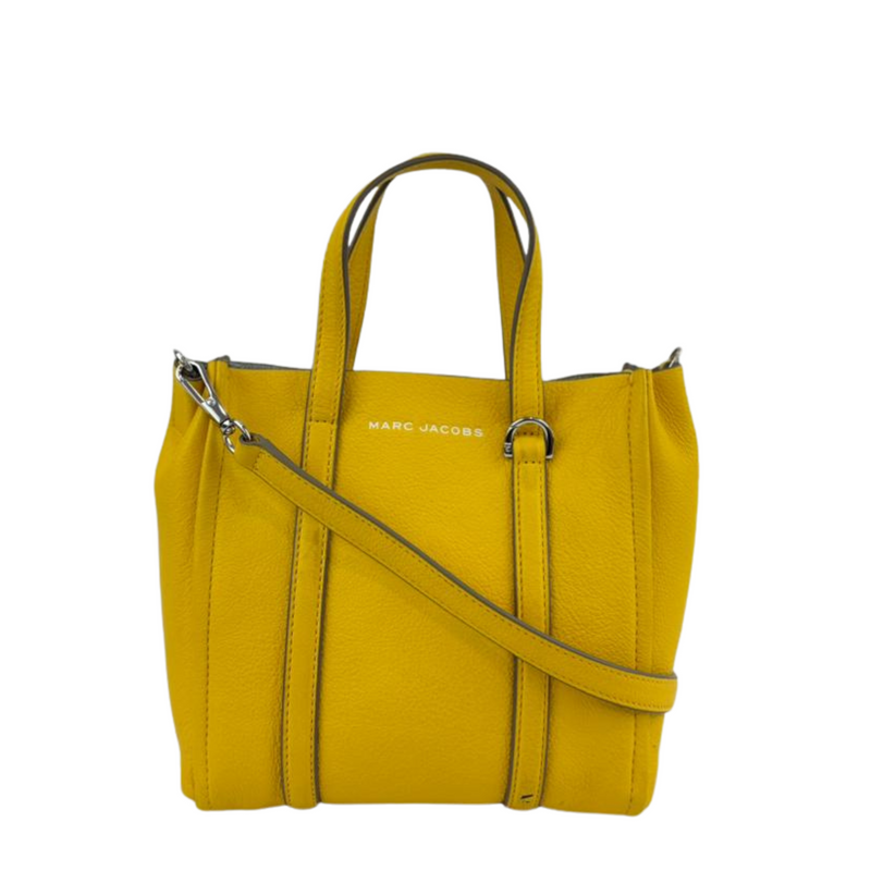 Small The Tag Tote in Yellow