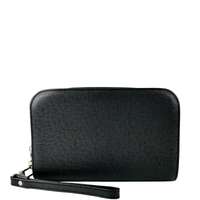 M30182 Taiga Leather Pochette Baikal Clutch