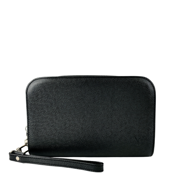 M30182 Taiga Leather Pochette Baikal Clutch