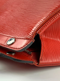 Epi Leather Brea Red MM Bag