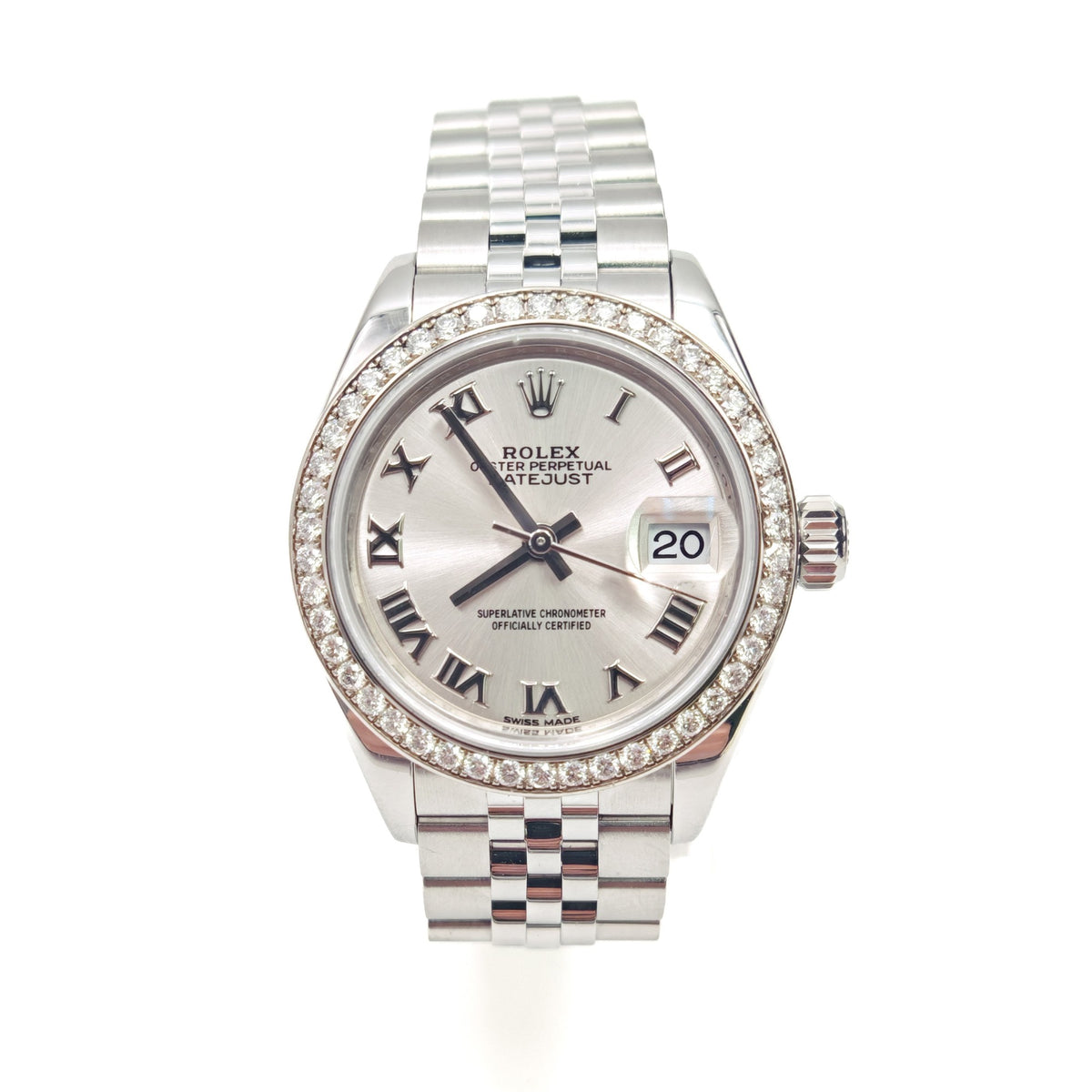 Rolex Datejust 28 Diamond Bezel 279384RBR