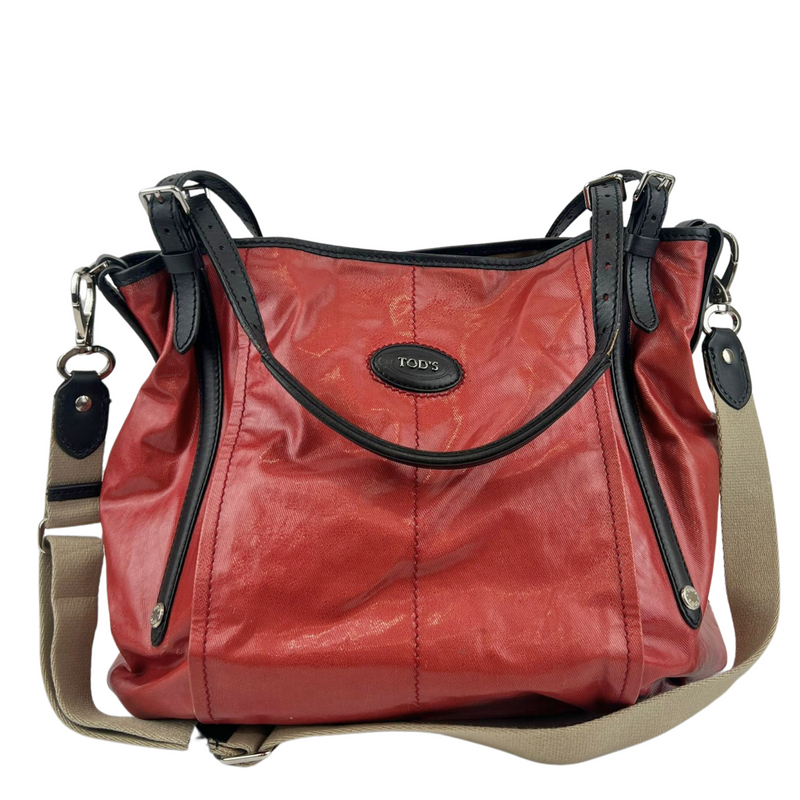 G Line Tote in Red