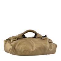 Nappa Aire Gold Anagram Leather Tote