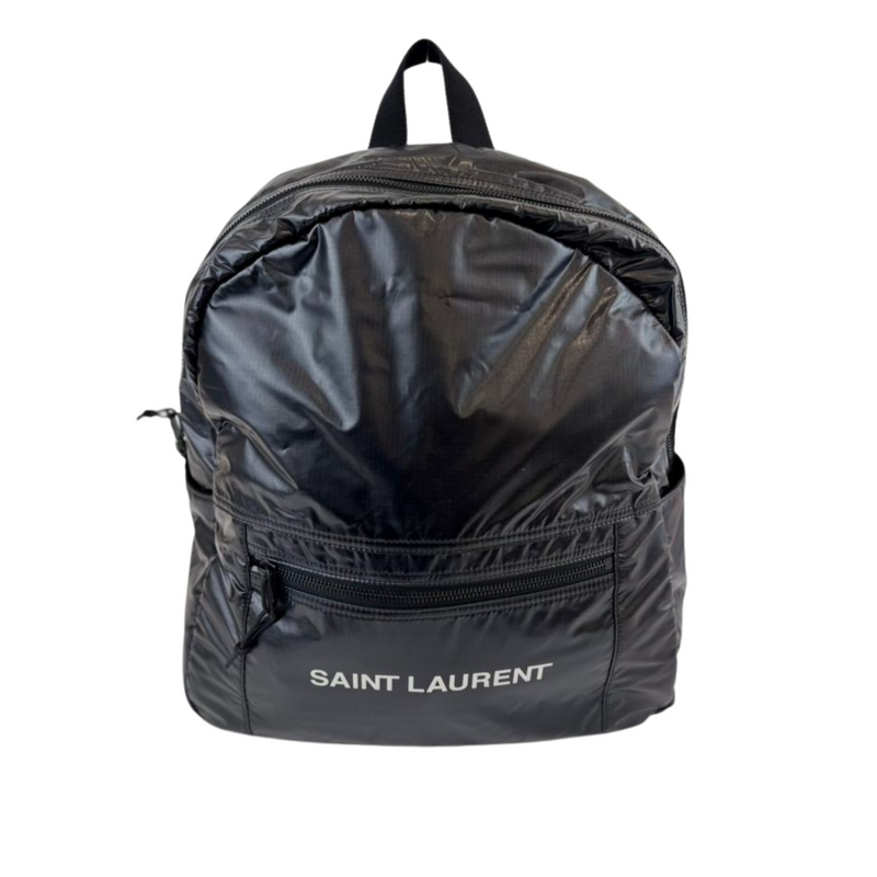 Nuxx Backpack with Logo Print Black Nylon