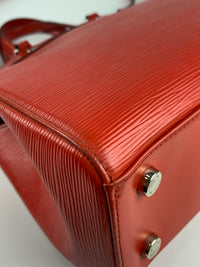 Epi Leather Brea Red MM Bag