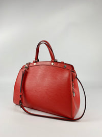 Epi Leather Brea Red MM Bag