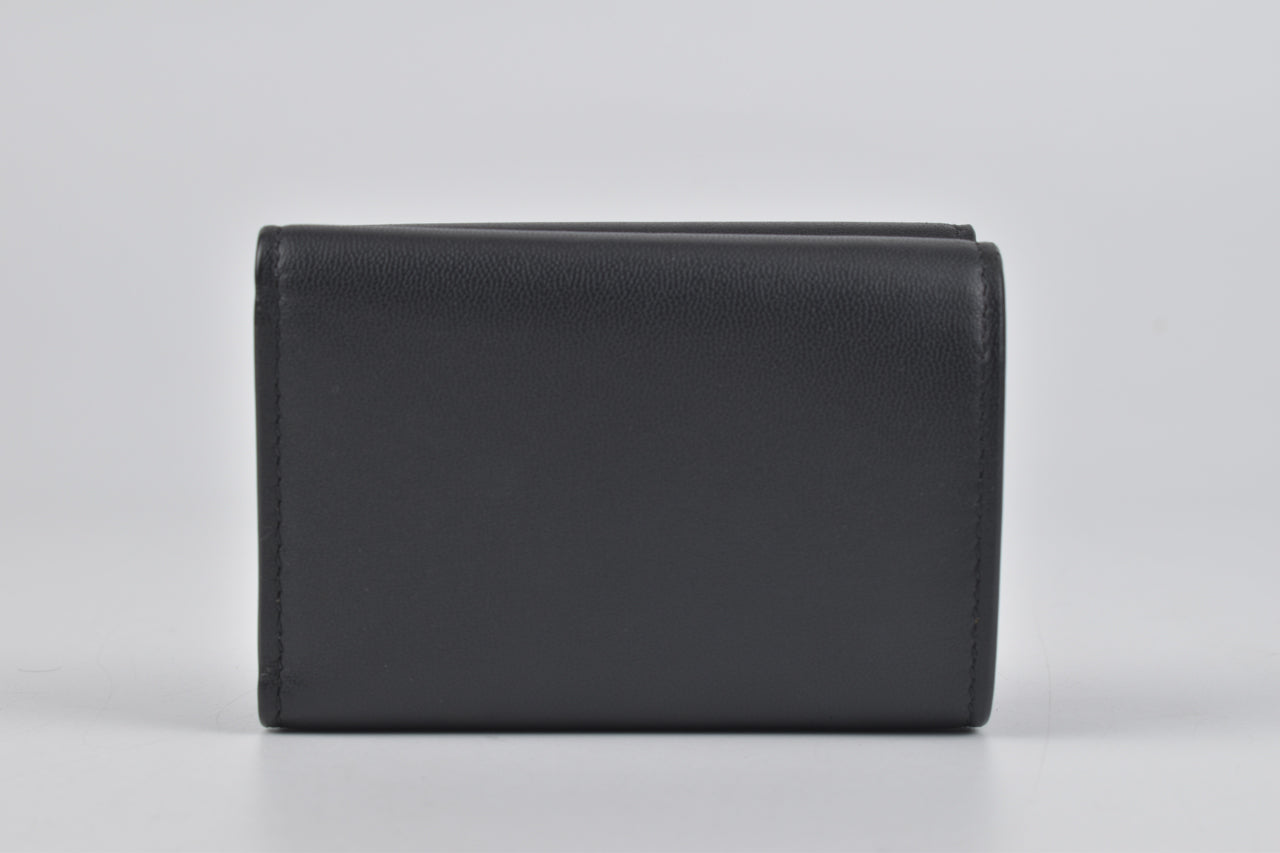 Black Cache Mini Trifold Wallet