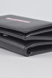 Black Cache Mini Trifold Wallet