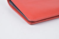 Vintage Red and Navy Long Wallet