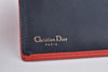 Vintage Red and Navy Long Wallet