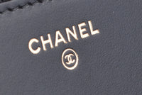Black Caviar Boy Wallet on Chain GHW *Microchipped*