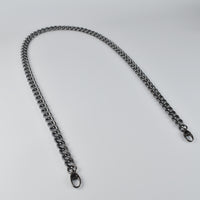 Dark Silver Thick Chain 47.25" / 120 CM