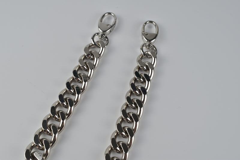 Silver Short Chain 17.8" / 45 CM