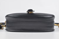 Medium Bobby Bag in Black Box Calfskin GHW