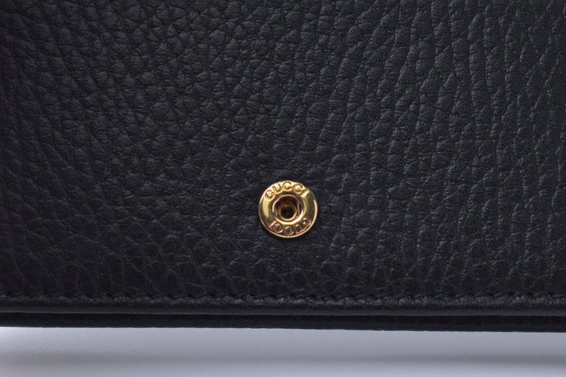 Marmont Card Case Wallet in Black