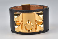 Noir Swift Collier De Chien (CDC) Bracelet GHW