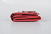 Red Lambskin Leather Giant 12 RGHW Money Wallet