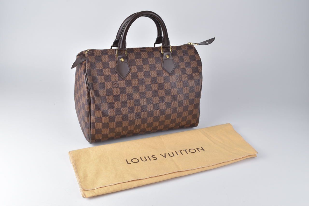 Louis Vuitton Cassis Epi Leather Speedy 30 Bag at 1stDibs