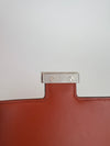 Terre Battue Epsom Leather and Rose Confetti Enamel Lock Mini Constance 18