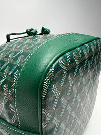 Green Goyardine Petit Flot Bucket Bag