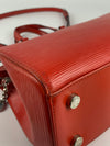 Epi Leather Brea Red MM Bag