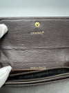 A20185 Vintage Black Compact Wallet GHW