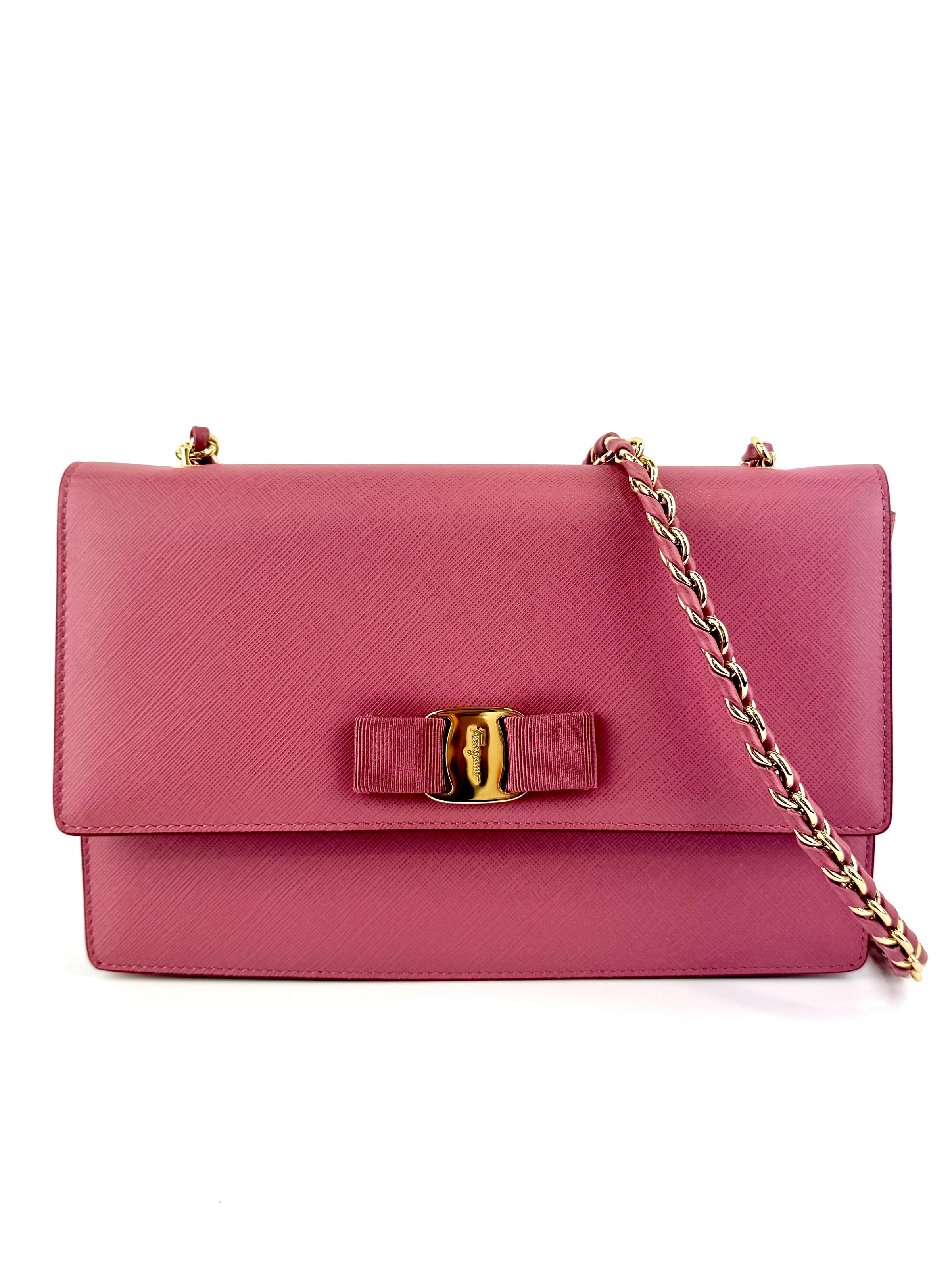 Ginny Vara Flap Crossbody Griotte Pin - Glampot