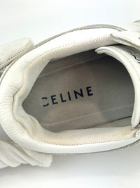 Trainer Low Lace-Up Sneaker In Calfskin Optic White Size 37