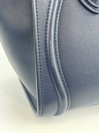 Nano Luggage Navy Smooth Calfskin