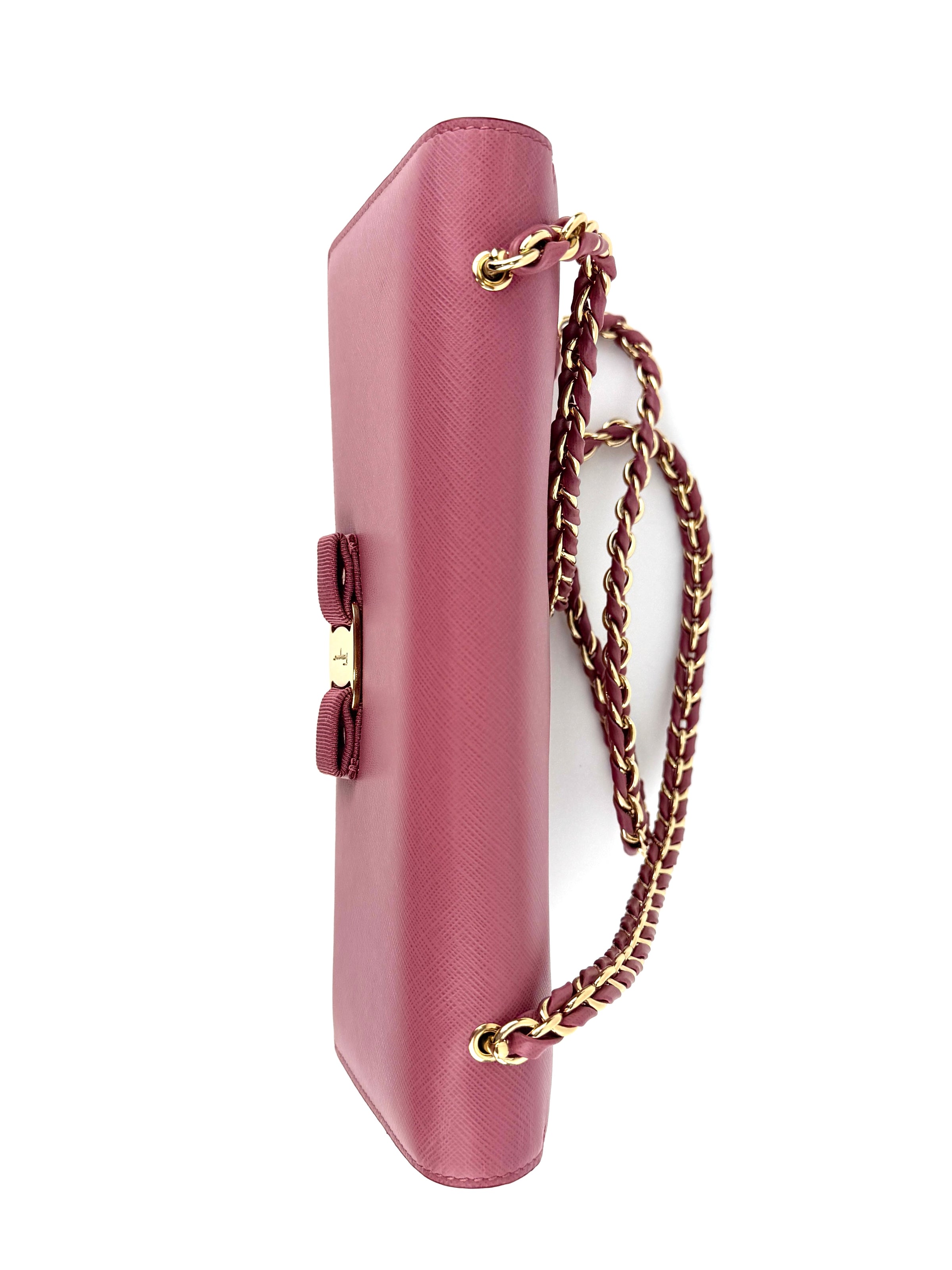 Ginny Vara Flap Crossbody Griotte Pin - Glampot