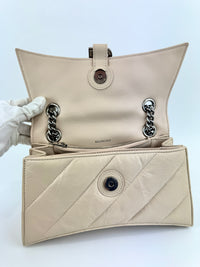 Balenciaga Crush Chain Shoulder Bag Beige