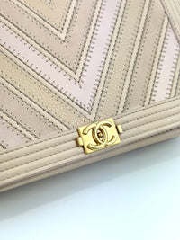 Chevron Boy Wallet on Chain