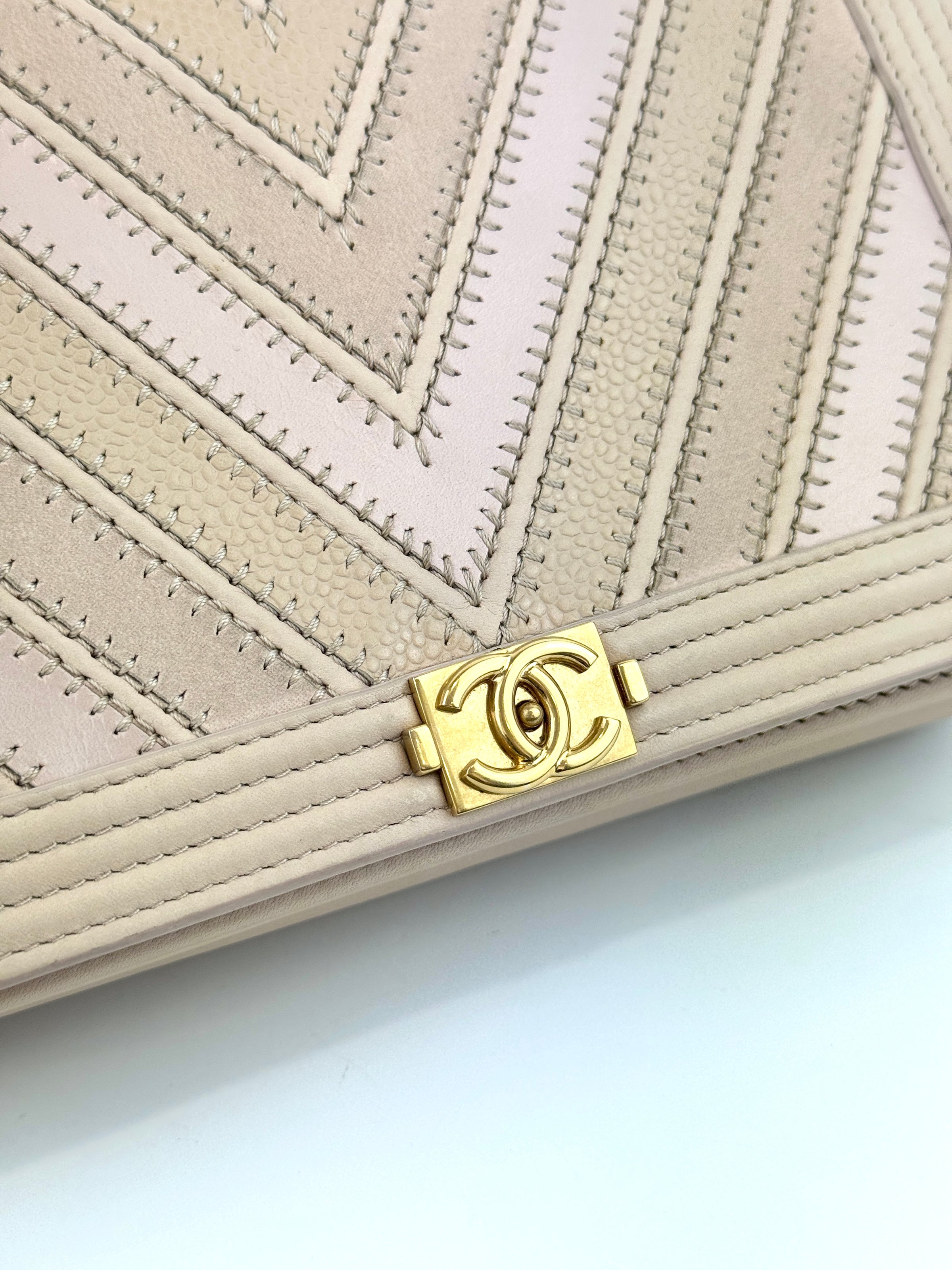 Chevron Boy Wallet on Chain